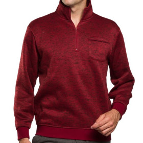 Polo thermo-light, Tour de poitrine : XL (112/116), Couleur : Bordeaux, par l’Homme Moderne.