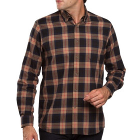 Chemise carreaux Westerly, Encolure : L (41/42), Couleur : Marine, par l’Homme Moderne.