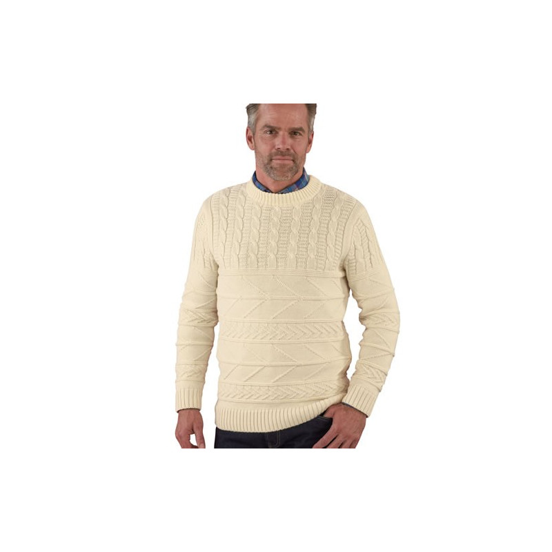 Pull laine vierge