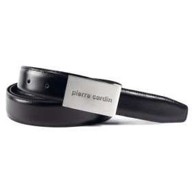 Ceinture Pierre Cardin, Ceinture : 90, Couleur : Noir, par l’Homme Moderne.