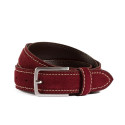 Ceinture cuir velours