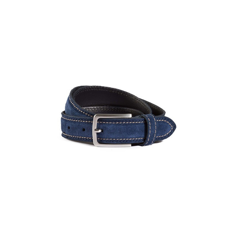 Ceinture cuir velours