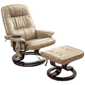 Fauteuil massant-chauffant «ligne confort», par l’Homme Moderne.