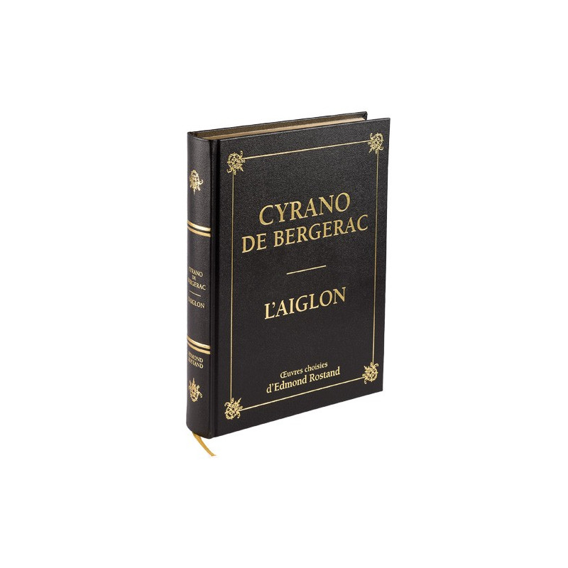 Cyrano de Bergerac et L'Aiglon d'E. Rostand - Edition Prestige en cuir