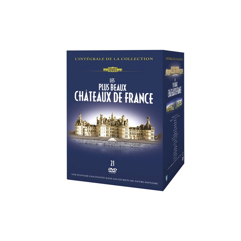 Le coffret DVD Les plus beaux châteaux de France