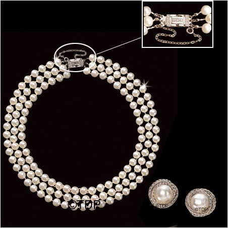 LE COLLIER DE PERLES JACKIE KENNEDY