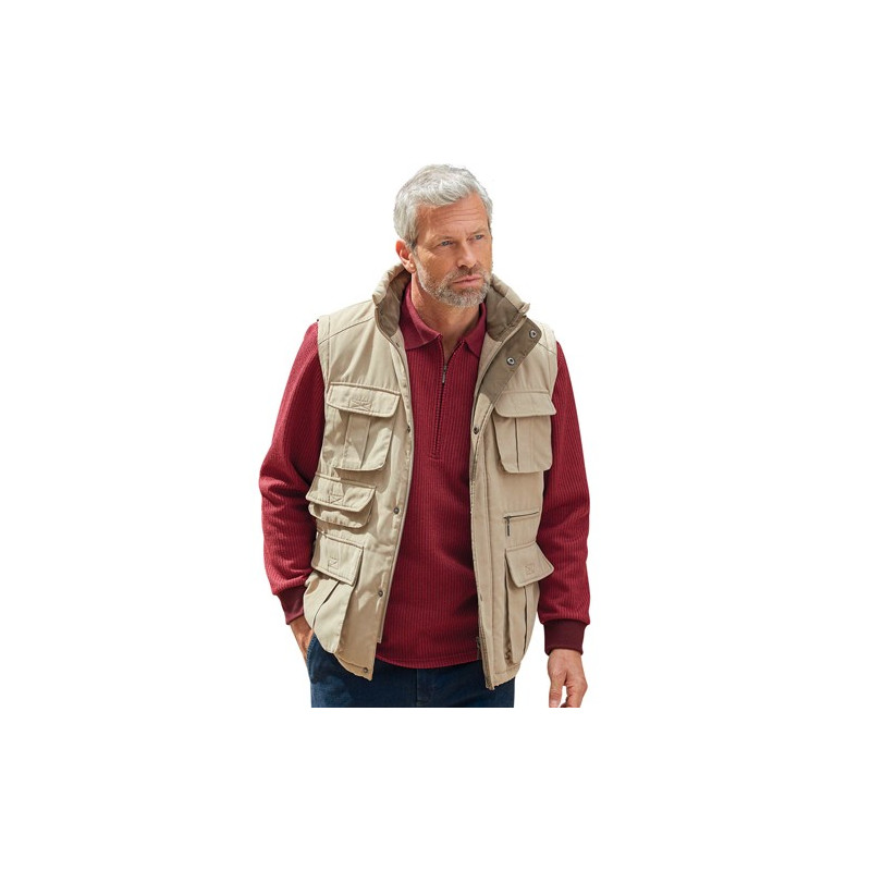 Gilet reporter thermique