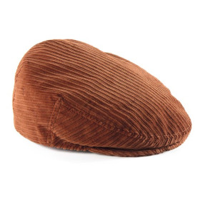 Casquette velours côtelé, Tour de tête : 57, Couleur : Marron, par l’Homme Moderne.