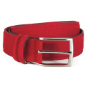 Ceinture cuir velours