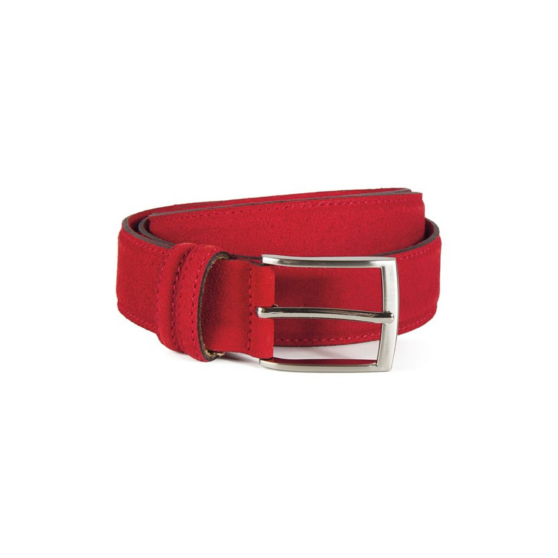 Ceinture cuir velours