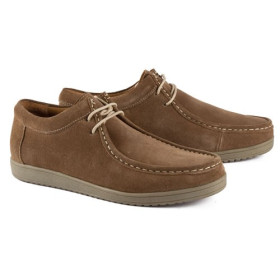 Chaussures coussin d'air, Pointure : 44, Couleur : Marron, par l’Homme Moderne.