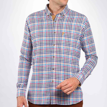 Chemise carreaux confort