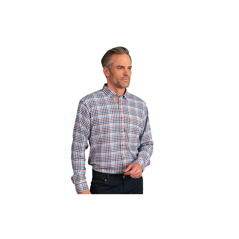 Chemise carreaux confort