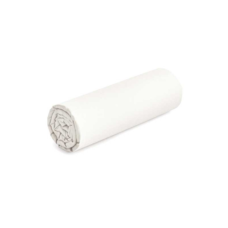 Drap-housse lit double Alcaline BlanClarence®