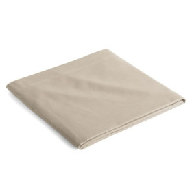 Drap plat Alcaline BlanClarence®, Couleur : Beige, Dimension : 180 x 290 cm, par l’Homme Moderne.