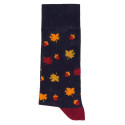 Chaussettes fantaisie d'automne - les 4 paires