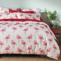 Housse de couette Flamingo BlanClarence®