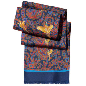 Foulard soie Sologne, par l’Homme Moderne.