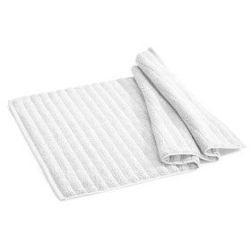 Tapis de bain Minéral BlanClarence®, Couleur : Blanc, par l’Homme Moderne.