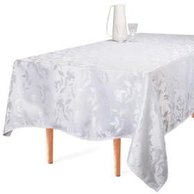 Nappe Cotillon rectangulaire BlanClarence®, Couleur : Blanc, par l’Homme Moderne.