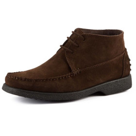 Chaussures Cuir Boston, Pointure : 40, Couleur : Marron, par l’Homme Moderne.