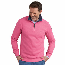 Pull maille confort, Tour de poitrine : M (96/100), Couleur : Rose, par l’Homme Moderne.