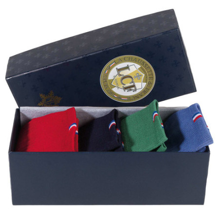 Coffret Chaussettes fil d'écosse - les 4