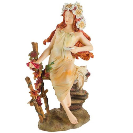 La statuette Mucha “L'Automne”