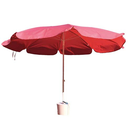 Pied de parasol security