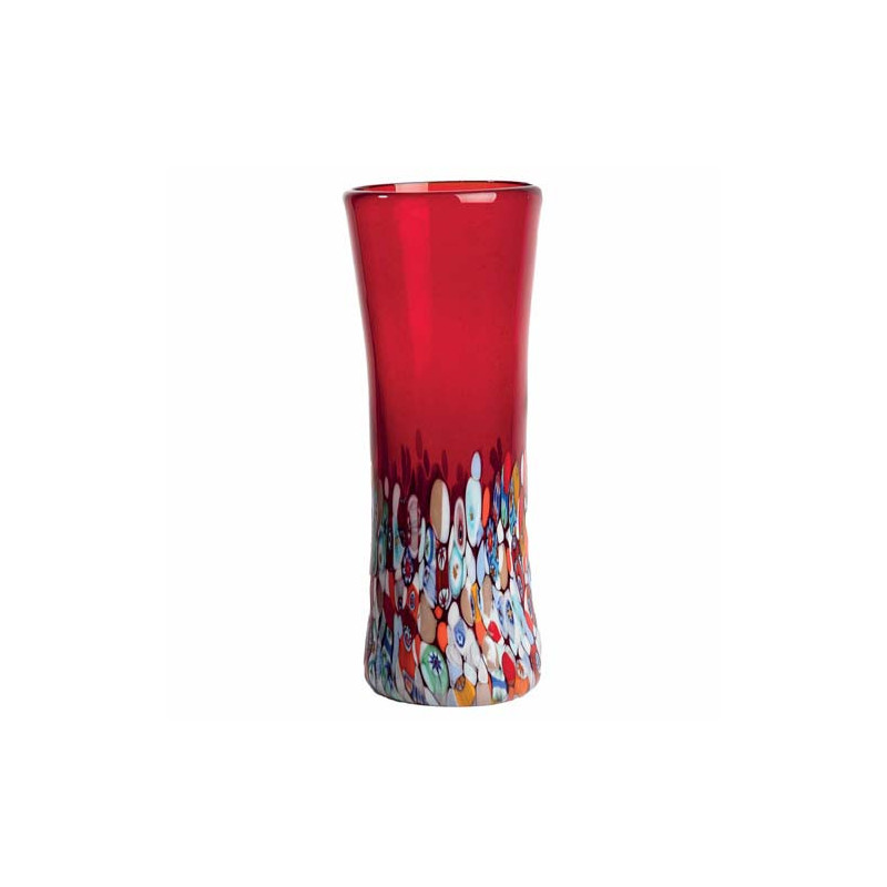 Le vase de Murano rouge