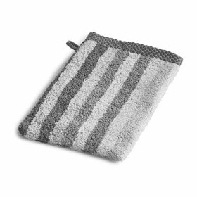 Gant de toilette Baltimore BlanClarence®, Couleur : Anthracite, Dimension : 16 x 21 cm, par l’Homme Moderne.