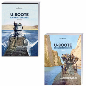 Lot de 2 ouvrages : U-Boote en Méditerranée tome 2 + U-Boote en Méditerranée, par l’Homme Moderne.