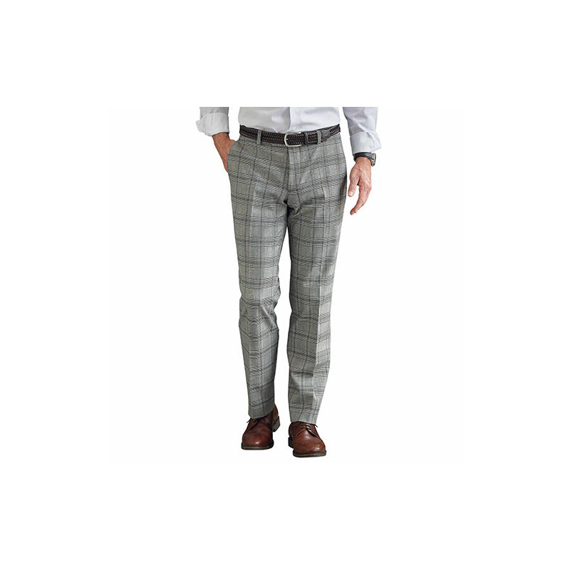 Pantalon prince-de-galles confort