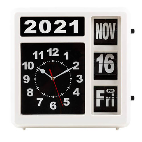 Horloge géante à calendrier automatisé