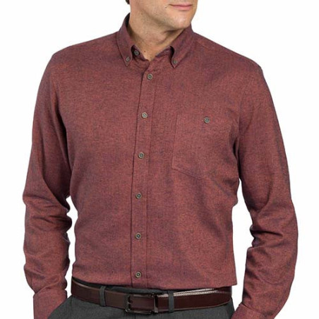 Chemise flanelle chevrons