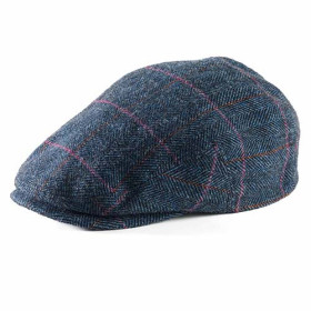 Casquette laine Stetson®, Couleur : Bleu, Tour de tête : S (55), par l’Homme Moderne.