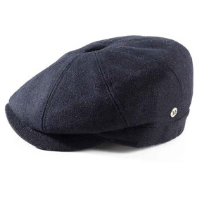 Casquette laine Fléchet, Tour de tête : 55, Couleur : Bleu, par l’Homme Moderne.