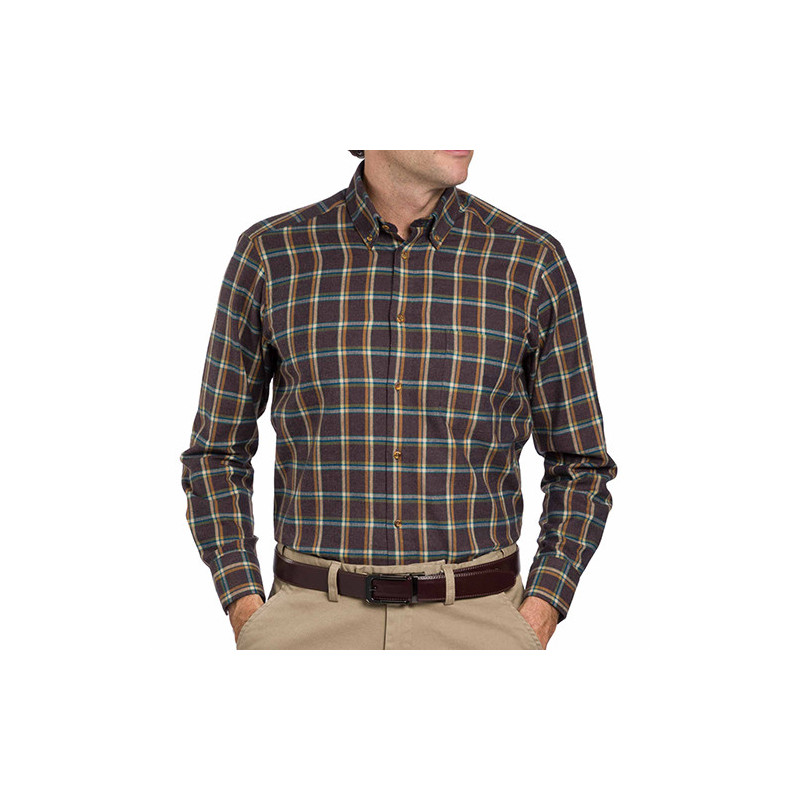 Chemise brown Harryland