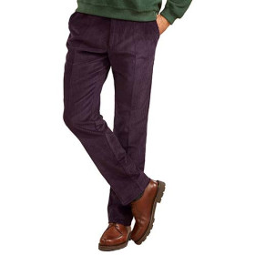 Velours mode bluberry, Taille : 44, Couleur : Prune, par l’Homme Moderne.