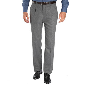 Pantalon flanelle laine, Taille : 42, Couleur : Gris, par l’Homme Moderne.