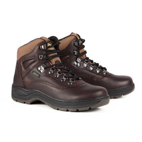 Bottillons outdoor Aigle, Pointure : 40, Couleur : Marron, par l’Homme Moderne.