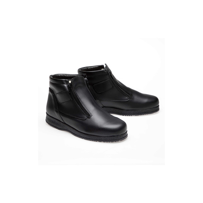 Boots Cuir Doublées Laine