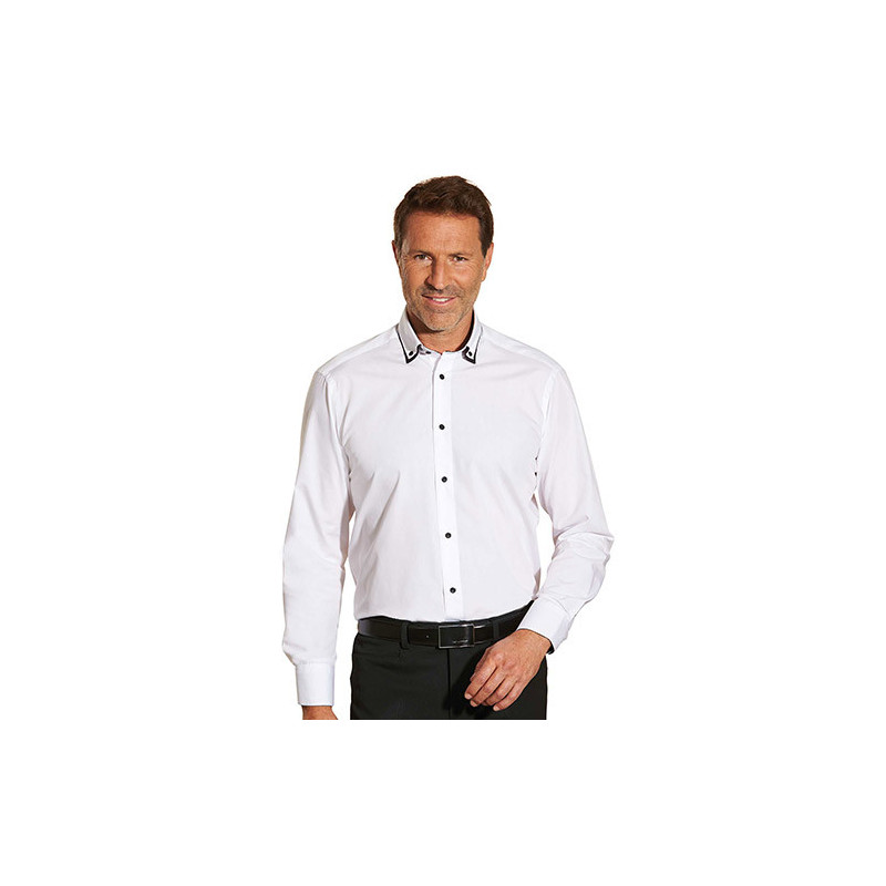 Chemise double col