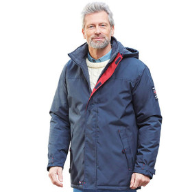 Parka thermique Armoric, Tour de poitrine : M (96/100), Couleur : Bleu, par l’Homme Moderne.