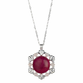 Le pendentif rubis et quartz, par l’Homme Moderne.