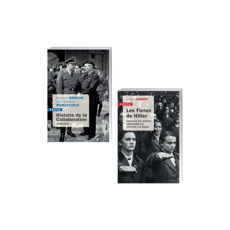 Lot de 2 ouvrages : Histoire de la Collaboration, 1940-1945 + Les Furies de Hitler