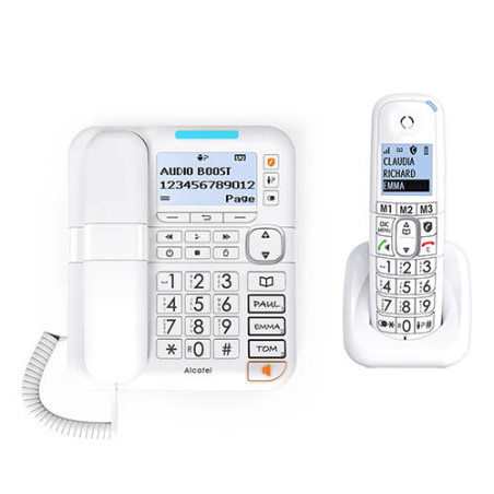 Duo de téléphones confort vip