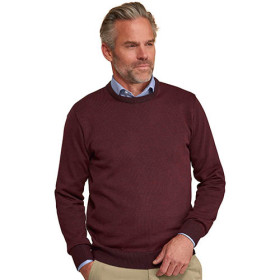 Pull thermo-confort, Tour de poitrine : M (96/100), Couleur : Bordeaux, par l’Homme Moderne.