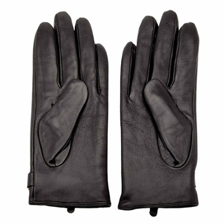 Gants cuir doublés polaire