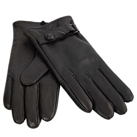 Gants cuir doublés polaire